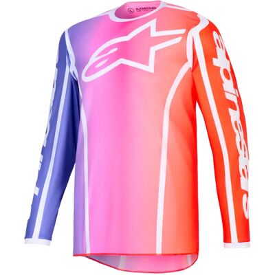 Alpinestars Maglia A Maniche Lunghe Fluid Apex Multicolor 2XL Alpinestars Maglia A Maniche Lunghe Fluid Apex Multicolor 2XL