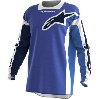Alpinestars Maglia A Maniche Lunghe Racer Air Portl Ucla Blue / White 2XL Alpinestars Maglia A Maniche Lunghe Racer Air Portl Ucla Blue / White 2XL