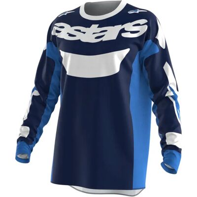 Alpinestars Maglia A Maniche Lunghe Racer Riway Ucla Blue / White M Alpinestars Maglia A Maniche Lunghe Racer Riway Ucla Blue / White M