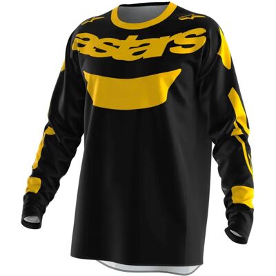 Alpinestars Maglia A Maniche Lunghe Racer Riway Yellow / Black 2XL Alpinestars Maglia A Maniche Lunghe Racer Riway Yellow / Black 2XL