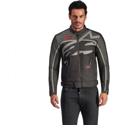Alpinestars Giacca Axton Black / Anthracite / Red Tangerine 3XL Alpinestars Giacca Axton Black / Anthracite / Red Tangerine 3XL