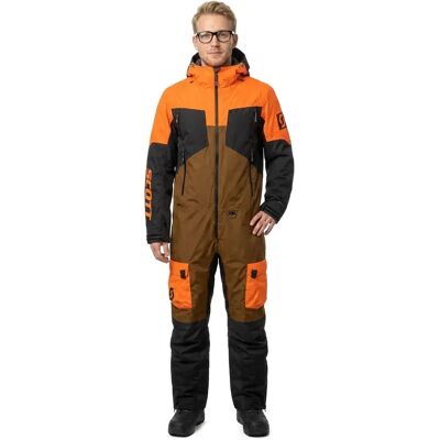 Scott Tuta Da Neve Back-x Dryo Bread Brown / Flash Orange L Scott Tuta Da Neve Back-x Dryo Bread Brown / Flash Orange L