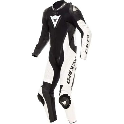 Dainese Tuta In Pelle Demon Sprint Perf Black / White 64 Dainese Tuta In Pelle Demon Sprint Perf Black / White 64