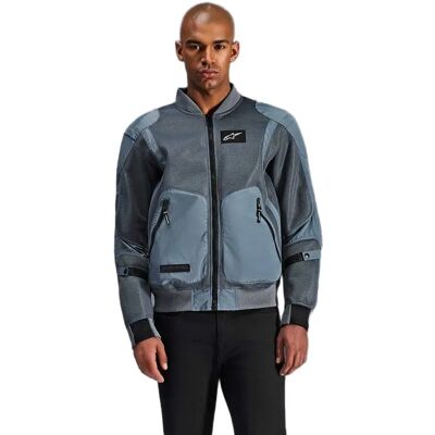 Alpinestars Giacca Flight Air Storm Gray 3XL Alpinestars Giacca Flight Air Storm Gray 3XL