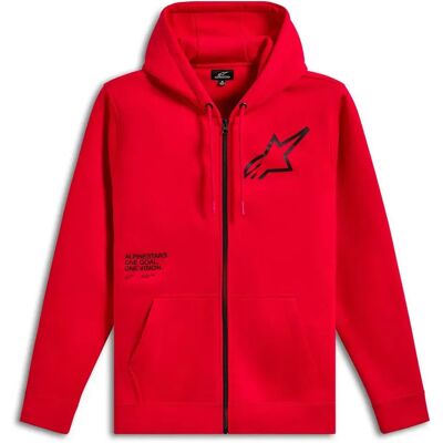 Alpinestars Felpa Con Cappuccio Transverse Red XL Alpinestars Felpa Con Cappuccio Transverse Red XL
