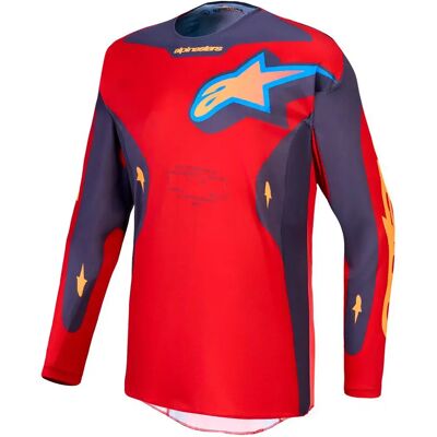 Alpinestars Maglia A Maniche Lunghe Racer Hunt Fire Red / Graystone / Hot Coral 2XL Alpinestars Maglia A Maniche Lunghe Racer Hunt Fire Red / Graystone / Hot Coral 2XL
