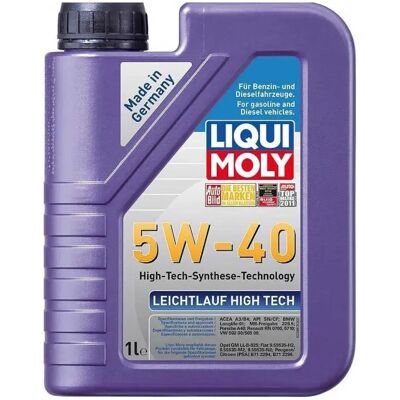 Liqui Moly Leichtlauf High Tech 5W-40 - Olio motore Liqui Moly Leichtlauf High Tech 5W-40 - Olio motore