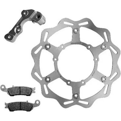 Braking Disco Del Freno Oversize Kit Yamaha Yz/yzf 270 Mm 07-09 Silver One Size Braking Disco Del Freno Oversize Kit Yamaha Yz/yzf 270 Mm 07-09 Silver One Size