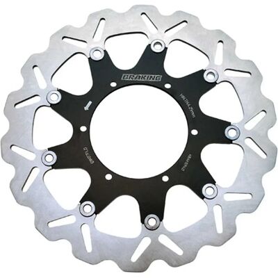 Braking Disco Freno Flottante W-flow Silver One Size Braking Disco Freno Flottante W-flow Silver One Size