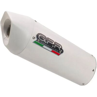 Gpr Exhaust Systems Silenziatore Omologato Slip On Albus Evo Honda Nc 750 X-s Dct 21-23 Ref:e5.h.266.albe5 Glossy White Homologated Gpr Exhaust Systems Silenziatore Omologato Slip On Albus Evo Honda Nc 750 X-s Dct 21-23 Ref:e5.h.266.albe5 Glossy White Homologated