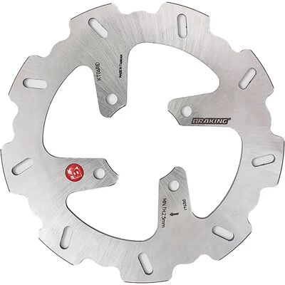Braking Disco Freno Posteriore Kt06rid Silver Ø160 x 45.5 mm Braking Disco Freno Posteriore Kt06rid Silver Ø160 x 45.5 mm