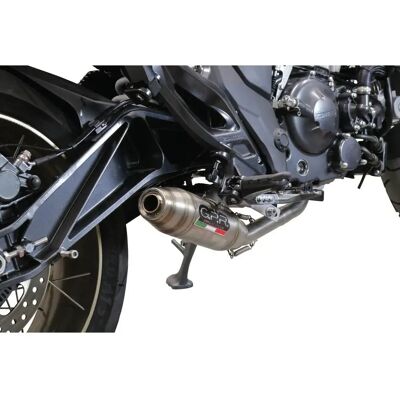 Gpr Exhaust Systems Sistema Di Scarico Completo Non Omologato Deeptone Inox Zontes 350 T2 Adv2022-202 E5 Round Brushed Stainless steel / Brushed Stainless steel Not Homologated Gpr Exhaust Systems Sistema Di Scarico Completo Non Omologato Deeptone Inox Zontes 350 T2 Adv2022-202 E5 Round Brushed Stainless steel / Brushed Stainless steel Not Homologated