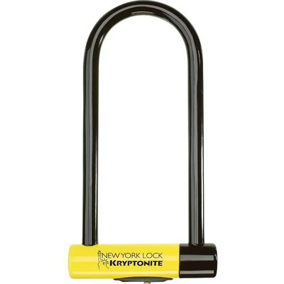 Kryptonite Lucchetto A U New York Ls/mc Black / Yellow 260 x 102 x 16 mm Kryptonite Lucchetto A U New York Ls/mc Black / Yellow 260 x 102 x 16 mm
