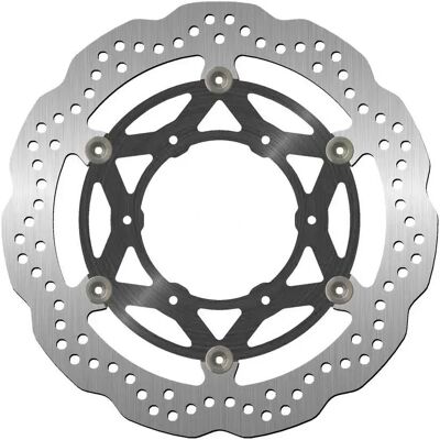 Ng Disco Del Freno Flottante 102716 Wave Silver One Size Ng Disco Del Freno Flottante 102716 Wave Silver One Size