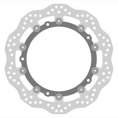 Ng Disco Del Freno Flottante 112966 Wave Silver One Size Ng Disco Del Freno Flottante 112966 Wave Silver One Size