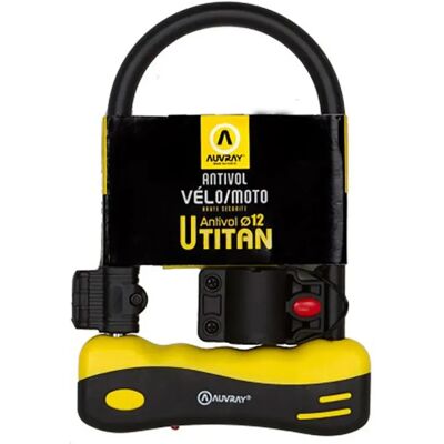 Auvray Lucchetto A U Titan Black / Yellow 183 x 108 mm Auvray Lucchetto A U Titan Black / Yellow 183 x 108 mm