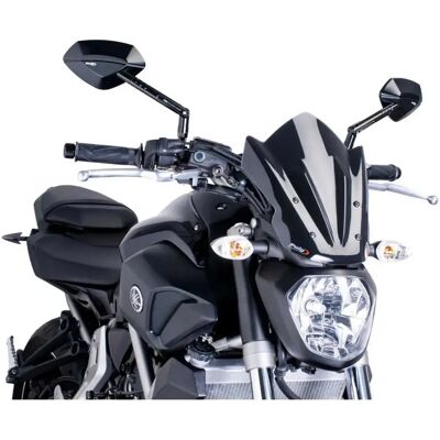 Puig Parabrezza Carenabris New Generation Sport Yamaha Fz-07/mt-07 Black One Size Puig Parabrezza Carenabris New Generation Sport Yamaha Fz-07/mt-07 Black One Size