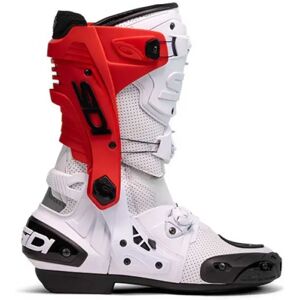Sidi Stivali Off-road Rex Air White / Red EU 44 Sidi Stivali Off-road Rex Air White / Red EU 44