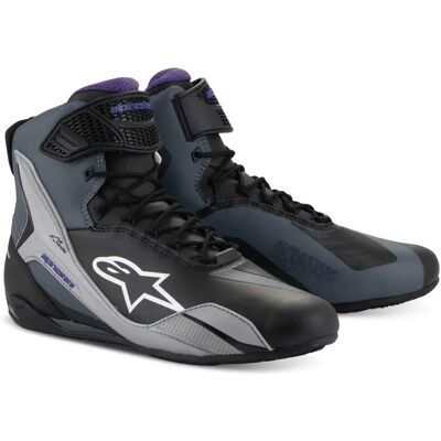 Alpinestars Scarpe Da Moto Stella Faster- Black / Gray / Violet EU 43 Alpinestars Scarpe Da Moto Stella Faster- Black / Gray / Violet EU 43