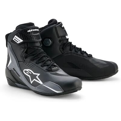 Alpinestars Scarpe Da Moto Faster- Drystar® Black / Cool Gray / White EU 42 1/2 Alpinestars Scarpe Da Moto Faster- Drystar® Black / Cool Gray / White EU 42 1/2