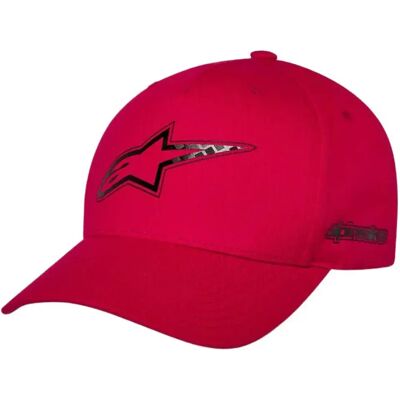 Alpinestars Cappellino Snapback Carbon Fiber Red One Size Alpinestars Cappellino Snapback Carbon Fiber Red One Size