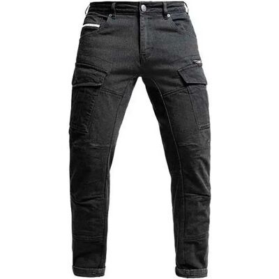 John Doe - Defender Mono - Nero 42/32 -Pantaloni moto John Doe - Defender Mono - Nero 42/32 -Pantaloni moto