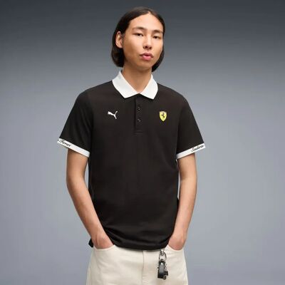 Polo A Maniche Corte Ferrari Piquet Puma Black M Polo A Maniche Corte Ferrari Piquet Puma Black M