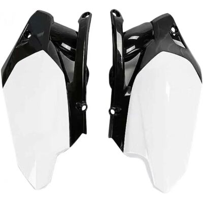 Ufo Pannelli Laterali Yamaha Yz 50 F 10-13 White One Size Ufo Pannelli Laterali Yamaha Yz 50 F 10-13 White One Size