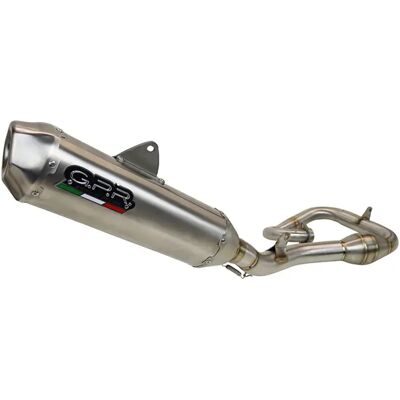 Gpr Exhaust Systems Sistema Di Scarico Completo Non Omologato Pentacross Kawasaki Kx 50 F 21-23 Ref:pnt.mx.29.io Brushed Stainless Steel Not Homologated Gpr Exhaust Systems Sistema Di Scarico Completo Non Omologato Pentacross Kawasaki Kx 50 F 21-23 Ref:pnt.mx.29.io Brushed Stainless Steel Not Homologated
