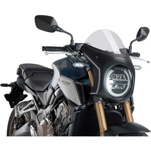 Puig Semi-fly screen 3133W Nero Opaco Trasparente - Semi-Fairing Puig Semi-fly screen 3133W Nero Opaco Trasparente - Semi-Fairing