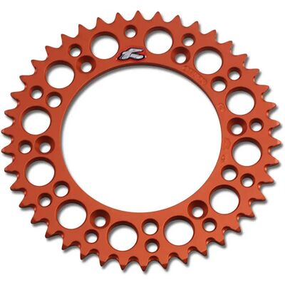 Renthal Pignone Posteriore 22u-520 Ultralight Grooved Orange 47t Renthal Pignone Posteriore 22u-520 Ultralight Grooved Orange 47t