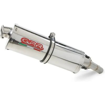 Gpr Exhaust Systems Silenziatore Omologato Slip On Trioval Kawasaki Versys 1000 Ie 17-19 Euro Glossy Silver / Glossy Silver Homologated Gpr Exhaust Systems Silenziatore Omologato Slip On Trioval Kawasaki Versys 1000 Ie 17-19 Euro Glossy Silver / Glossy Silver Homologated