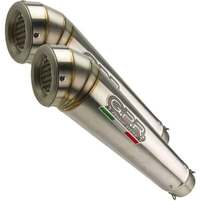 Gpr Exhaust Systems Silenziatore Omologato Powercone Evo Double Kawasaki Z 1000 Sx 11-16 Euro 3 Silver / Silver Homologated Gpr Exhaust Systems Silenziatore Omologato Powercone Evo Double Kawasaki Z 1000 Sx 11-16 Euro 3 Silver / Silver Homologated