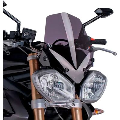Puig Parabrezza Carenabris New Generation Sport Adjustable Ducati Diavel Smoke One Size Puig Parabrezza Carenabris New Generation Sport Adjustable Ducati Diavel Smoke One Size