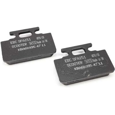 Ebc Pastiglie Dei Freni Sfa Series Organic Sfa151 Black One Size Ebc Pastiglie Dei Freni Sfa Series Organic Sfa151 Black One Size