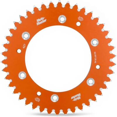 Corona Moto Master Alluminio Anti-Boue 520 45 Denti - Pignone per bici Corona Moto Master Alluminio Anti-Boue 520 45 Denti - Pignone per bici