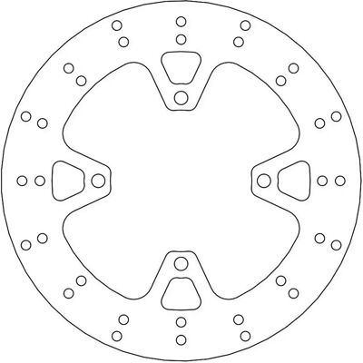 Moto-master Disco Freno Anteriore Halo Polaris 1106 Silver One Size Moto-master Disco Freno Anteriore Halo Polaris 1106 Silver One Size