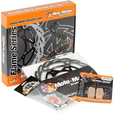 Kit freni oversize 220mm Moto Master - KTM 85 SX, Husqvarna 85 TC Kit freni oversize 220mm Moto Master - KTM 85 SX, Husqvarna 85 TC
