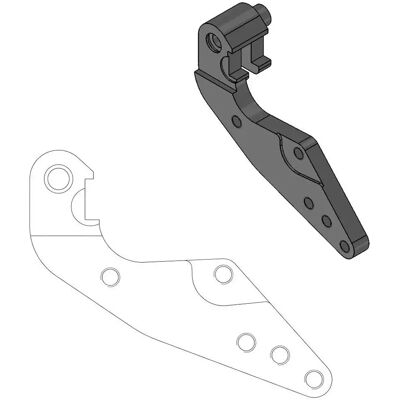 Moto-master Staffa Di Riposizionamento Della Pinza Del Freno 298 Mm Bmw/husqvarna/ktm/swm 21103 One Size Moto-master Staffa Di Riposizionamento Della Pinza Del Freno 298 Mm Bmw/husqvarna/ktm/swm 21103 One Size