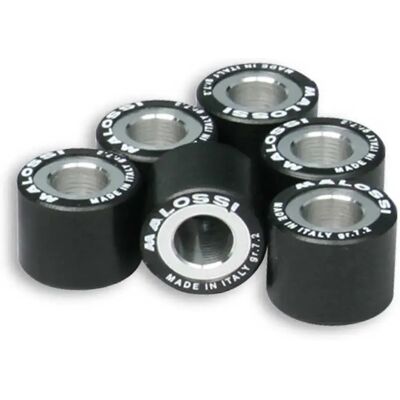 Malossi Rulli Del Variatore 66 9420.g0 6 Unità Silver 19x15.5 / 06.1g Malossi Rulli Del Variatore 66 9420.g0 6 Unità Silver 19x15.5 / 06.1g