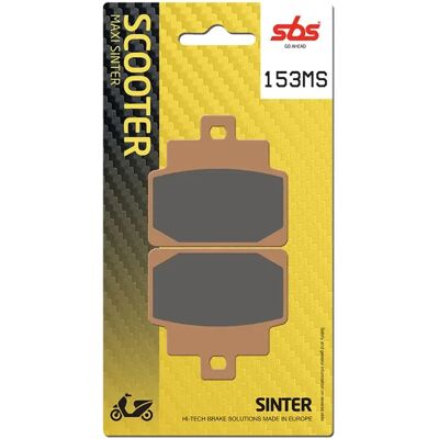 Pastiglie freno SBS 153 MS Evo Sinter - Maxiscooter Pastiglie freno SBS 153 MS Evo Sinter - Maxiscooter