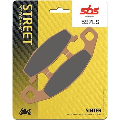 Sbs Pastiglie Freno Sinterizzate P597-ls Silver One Size Sbs Pastiglie Freno Sinterizzate P597-ls Silver One Size