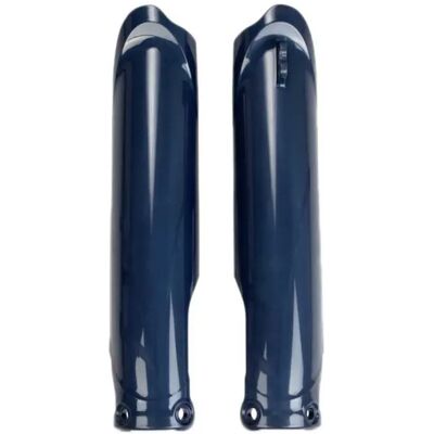 Protezioni forcella blu metallico UFO Yamaha 450 YZ-F 2023 Protezioni forcella blu metallico UFO Yamaha 450 YZ-F 2023