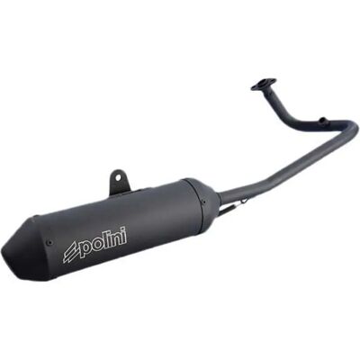 Sistema di scarico sport Polini Peugeot Kisbee 50 2021 Nero opaco Sistema di scarico sport Polini Peugeot Kisbee 50 2021 Nero opaco