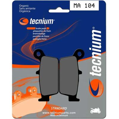 Tecnium Pastiglie Freno Organiche Ma10 Black One Size Tecnium Pastiglie Freno Organiche Ma10 Black One Size