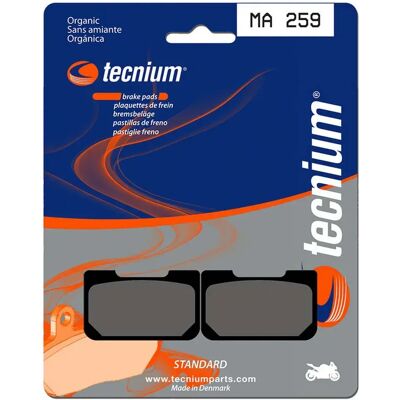 Tecnium Pastiglie Freno Organiche Ma259 Black One Size Tecnium Pastiglie Freno Organiche Ma259 Black One Size