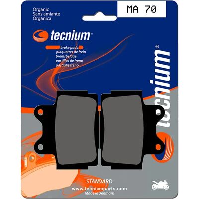 Tecnium Pastiglie Freno Organiche Ma70 Black One Size Tecnium Pastiglie Freno Organiche Ma70 Black One Size