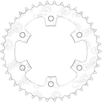 Afam Pignone Posteriore 185300-2 520 Pitch Silver 42t Afam Pignone Posteriore 185300-2 520 Pitch Silver 42t