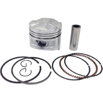 Hert Pistone Ø57mm Piaggio Beverly 125 t 08-09 Silver One Size Hert Pistone Ø57mm Piaggio Beverly 125 t 08-09 Silver One Size