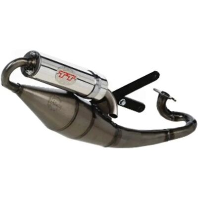 Scarico handmade LeoVince TT - Omologato per strada per Piaggio Typhoon / Zip Scarico handmade LeoVince TT - Omologato per strada per Piaggio Typhoon / Zip